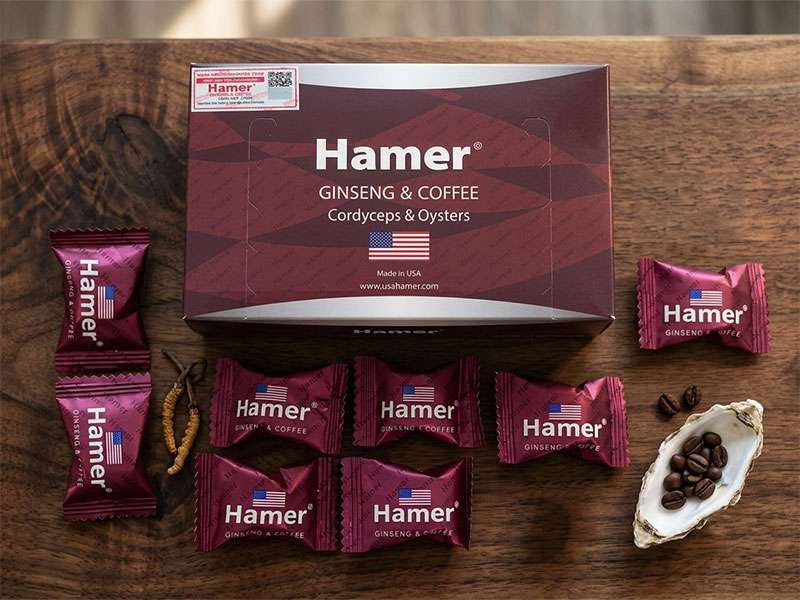 Kẹo sâm Hamer Mỹ chính hãng tăng cường sinh lý phái mạnh